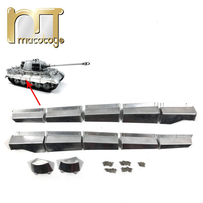 Rc Hobby Kings - Mato Ersatzteile 1/16 Heng Lange Metallkettenräder