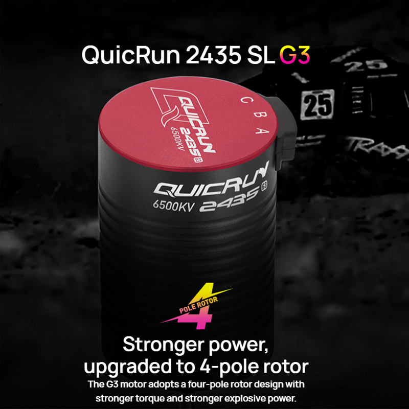 Rc Hobby Wing - HOBBYWING QuicRun 2435 G3 4500KV/6500KV bürstenloser