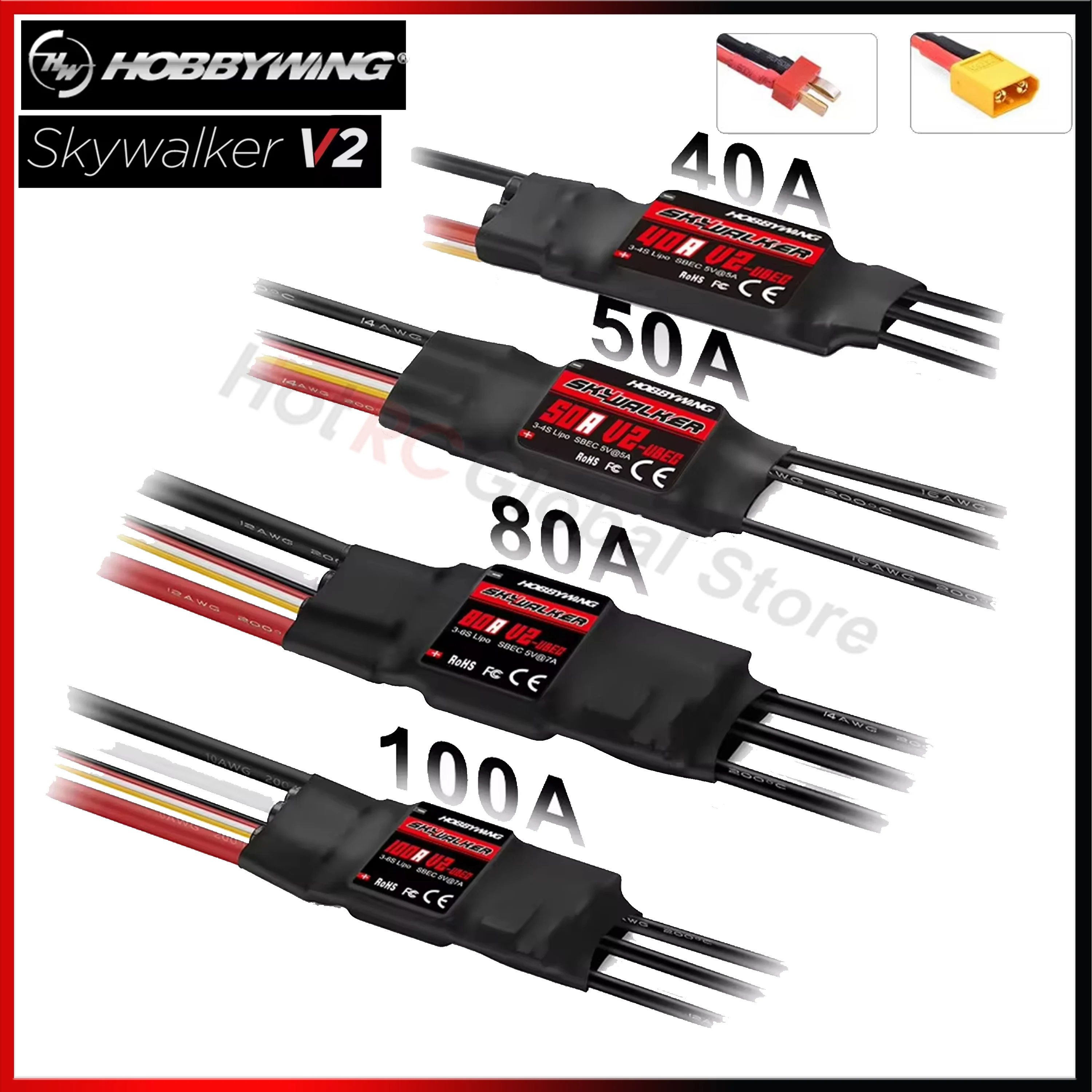 Rc Hobby Wing - Hobby wing skywalker v2 serie 40a