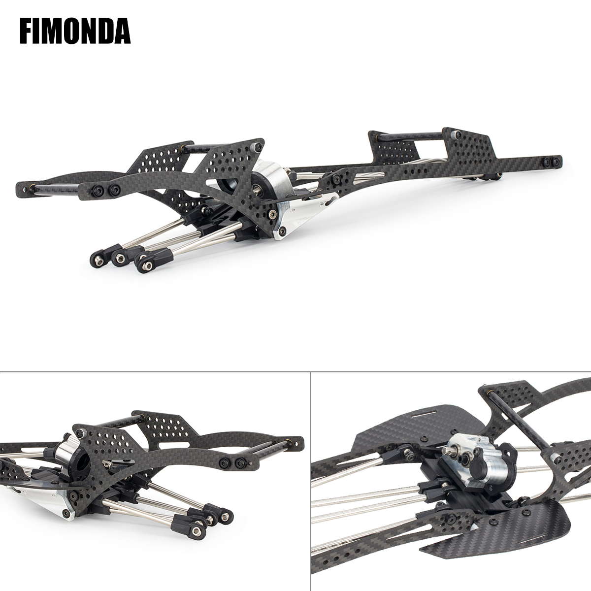 Rc Hobby Kit - LCG-Chassis-Kit für 1/10 RC Crawler SCX10