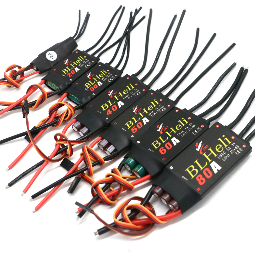 Rc Hobby Toys - BLHeli Bürstenloser Regler 80A 12A 20A