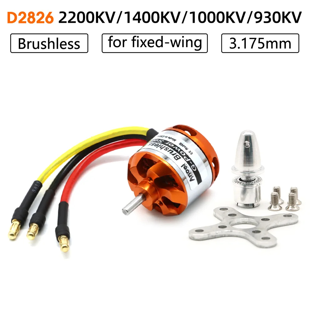 D2826 930KV 1000KV 1400KV 2200 – Rc Hobby Wing Bewertung und Preis