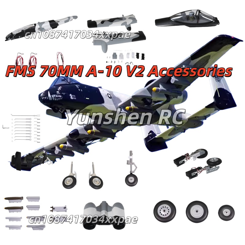 FMS 70MM EDF A-10 V2 RC Flugze – Rc Hobby Toys Bewertung und Preis