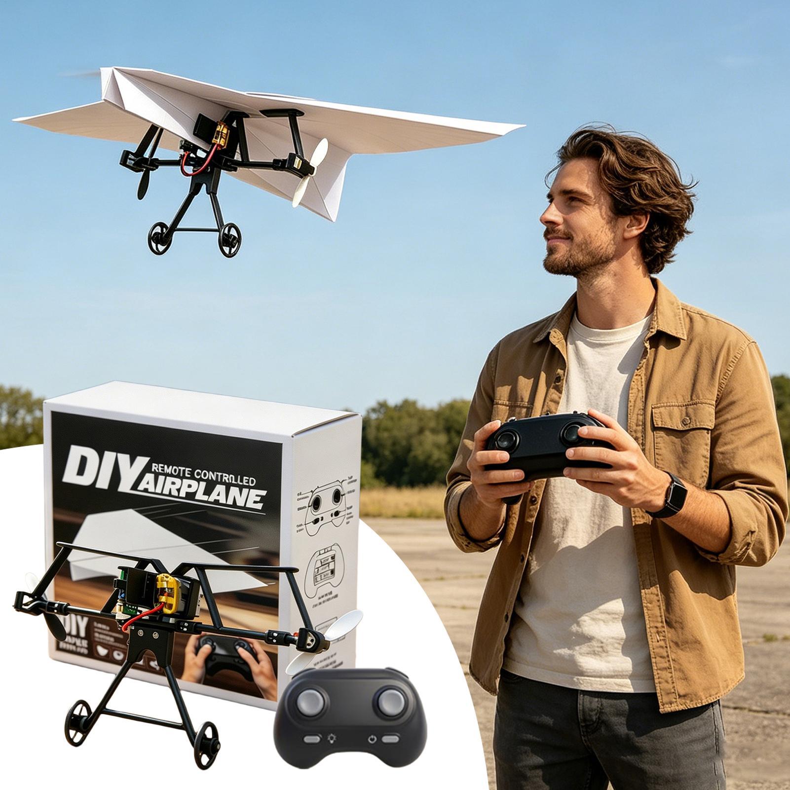 DIY RC Papierflugzeug-Bausatz  – Rc Hobby Toys Bewertung und Preis