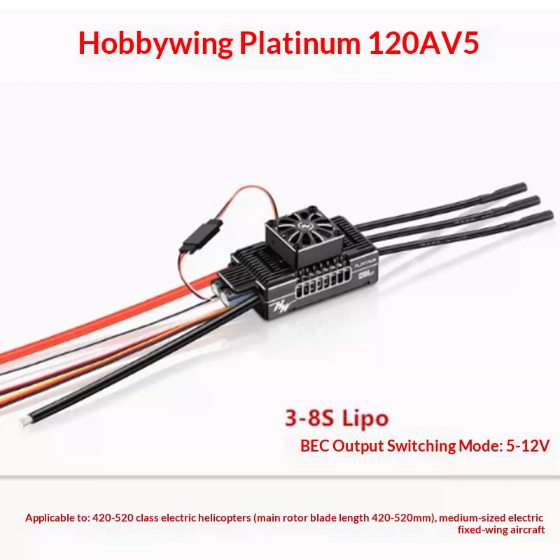 Hobbywing Platinum 80A V5, 120 – Rc Hobby Wing Bewertung und Preis
